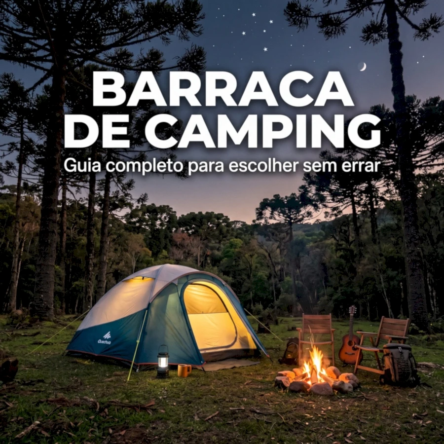 Barraca de camping: guia completo para escolher sem errar