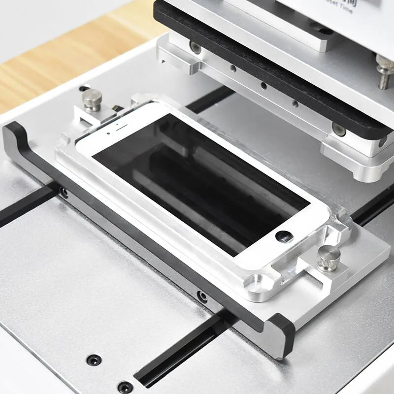 Soporte de presión para laminador de marco, soporte de marco de bisel de pantalla de iPhone + 4/4S 5/5S 6/4,7 '/5,5' 6S/4,7'/5,5'