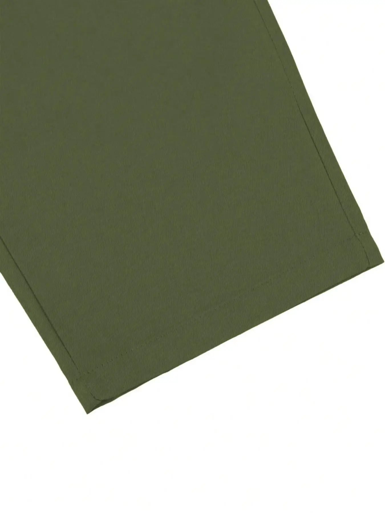 Herren Einfarbige Cargohose Regular Fit Lässige Gerade Hose mit Pattentaschen und Kordelzug für den Alltag – Detail 13
