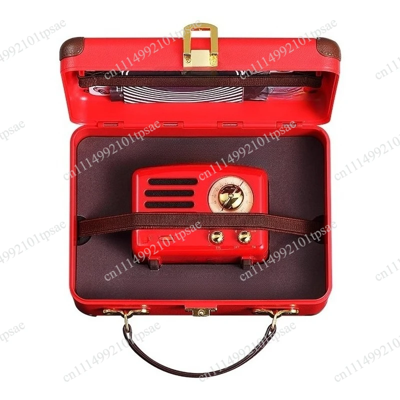 Retro Bluetooth Speaker CD Player Small Mini Radio Girlfriend Birthday Gift New Year