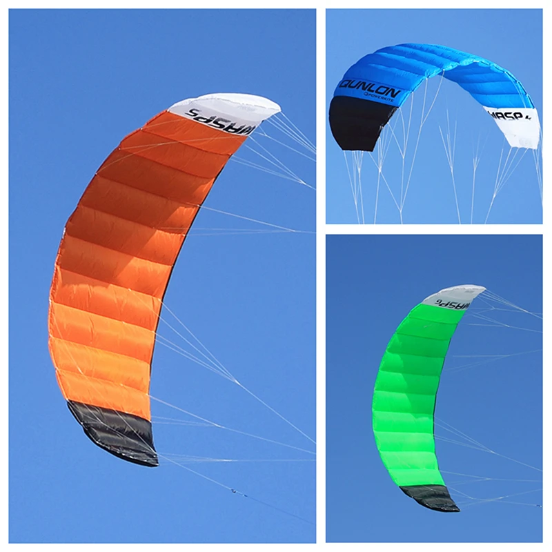 Free Shipping parachute giant kites quad line power kites wasp kites paraglider kiteboard kitesurfing equipment for adults kites