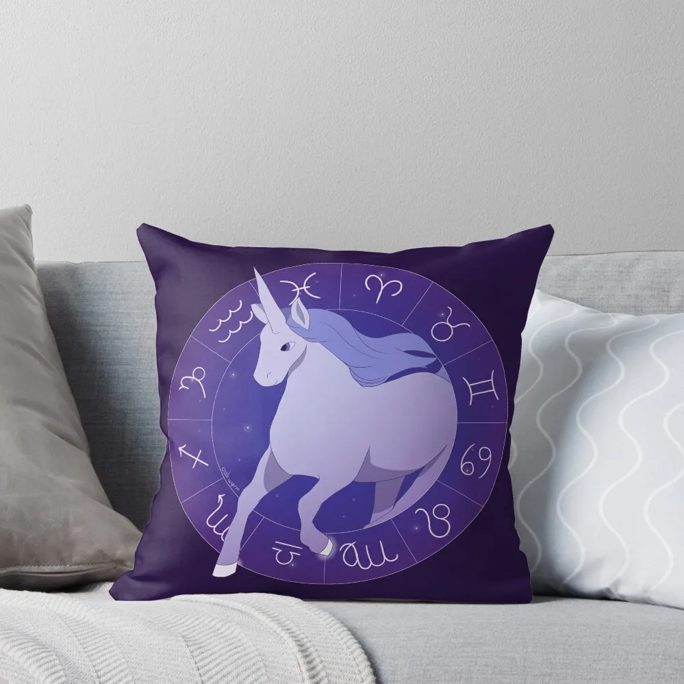 

Horoscope Unicorn Throw Pillow Cushion Covers For Living Room bed pillows Decorative pillowcase Pillow