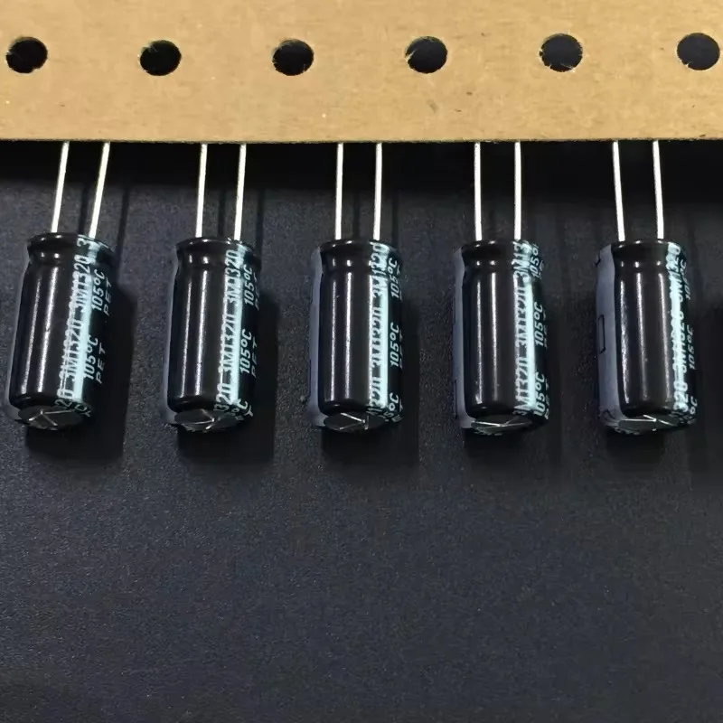 10pcs/100pcs 220uF 35V RUBYCON YXG Series 8x16mm High Ripple Current Long Life 35V220uF Aluminum Electrolytic Capacitor