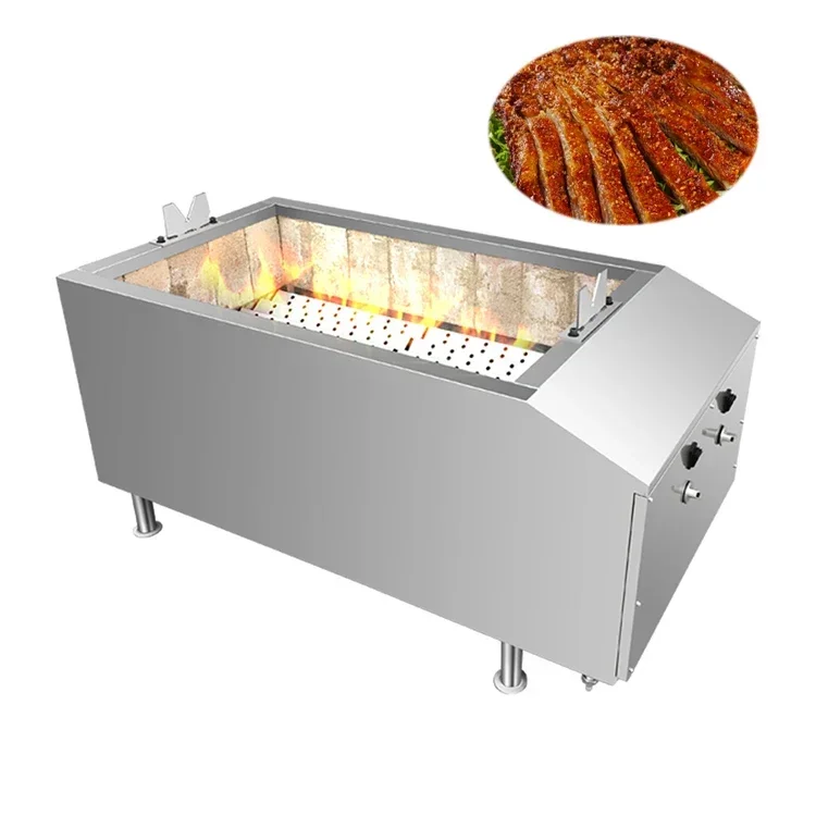 Spit Rotisserie Hog Roasting Machine Chicken Rotisserie Machine Lamb Pig Goat Gas Barbecue Grills Roaster