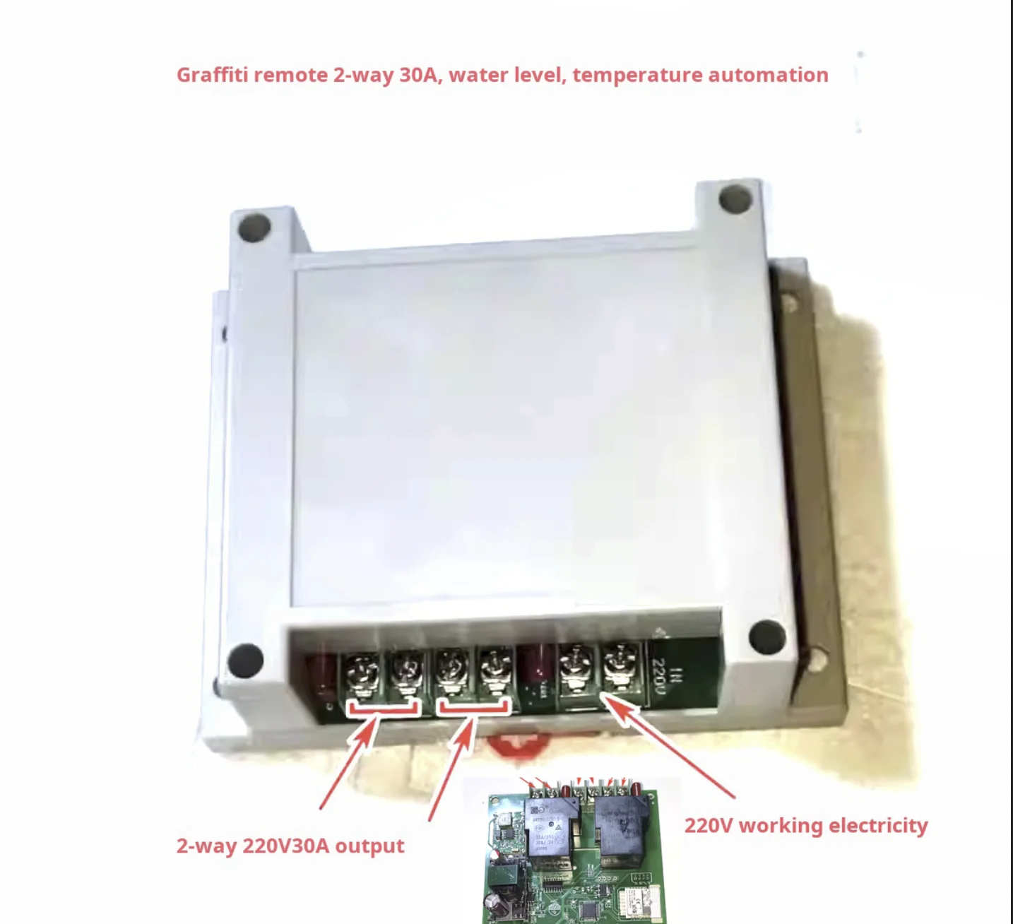 With Cover Tuya 2Ch…