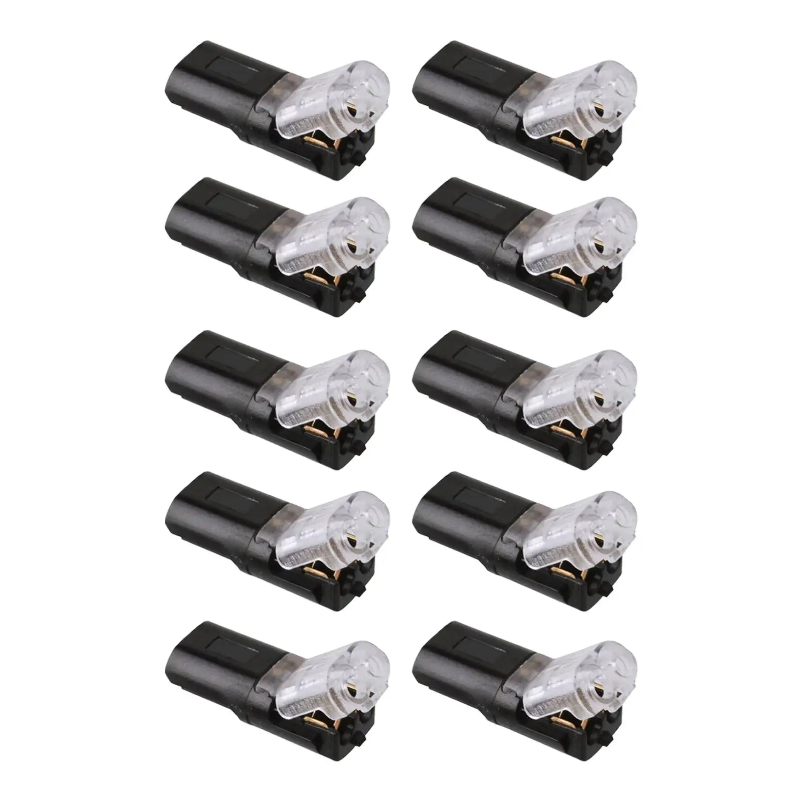 10x Pluggable LED Wire Connectors Wire Wiring Connectors Professional Universal