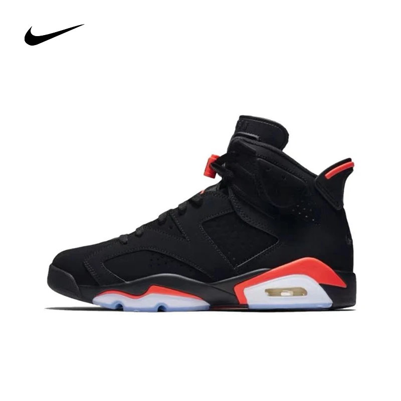 

Air Jordan 6 shock-absorbing anti slip wear-resistant high top retro basketball shoes for men