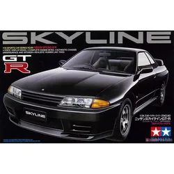 Tamiya 24090 1/24 Skyline GT-R R32 Racing Sports Vehicle Car Series NO 90 Hobby Toy Plastic Model Building Kit