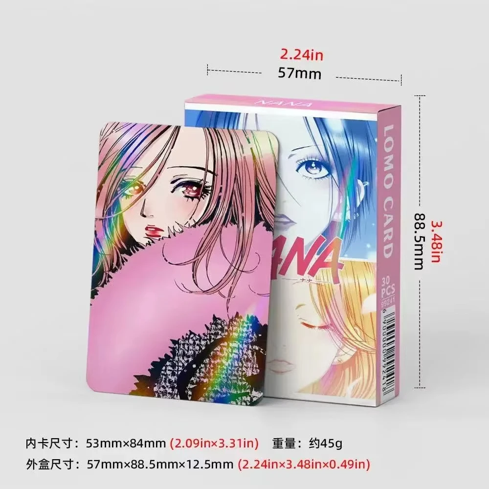 30pcs Japanese Manga NANA Photo Cards Set - Komatsu Oosaki Nana Collectible LOMO Card Fans Collection Gift view 4