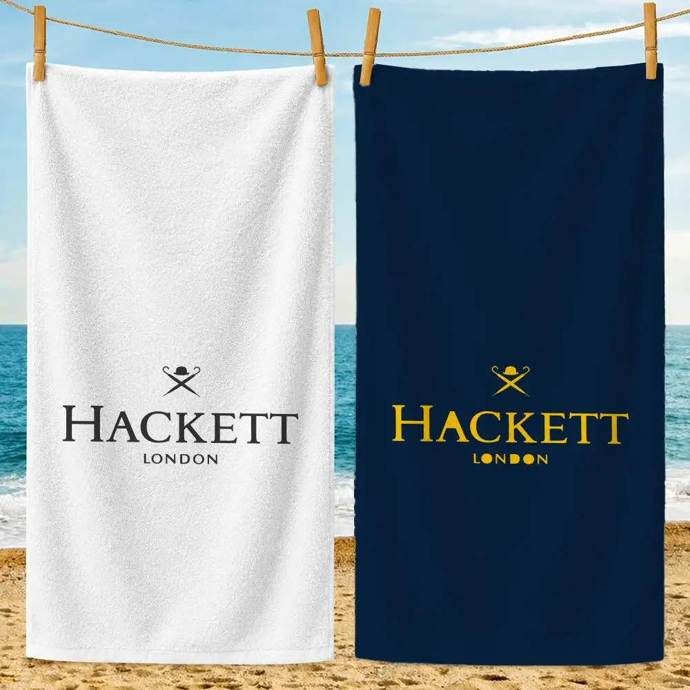 H-Hackett London Towel Towel beach towel, quick drying absorbent bath towel for Swim,Gym,Camping,Outdoor hot