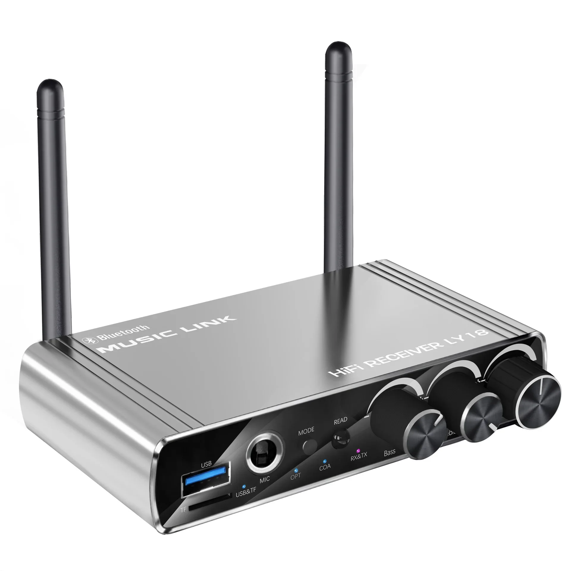 

LY-18 5.4 bluetooth receiver bluetooth transmitter audio adapter coaxial fiber optic hifi transmitter 5.3 microphone