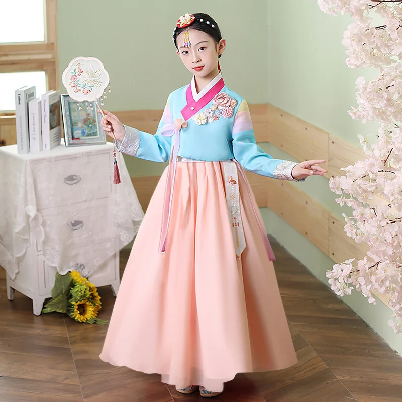 vestido-de-danza-hanbok-coreano-para-ninas-traje-Etnico-nacional-para-ninos-disfraz-de-escenario-para-estudiantes-vestido-hanbok-para-fiestas