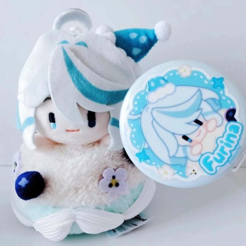 Anime Game Genshin Impact Fantasy Party Kawaii Cosplay Dango Cotton Doll Keychain Cartoon Pendants Mini Toy Figures Fans Gift