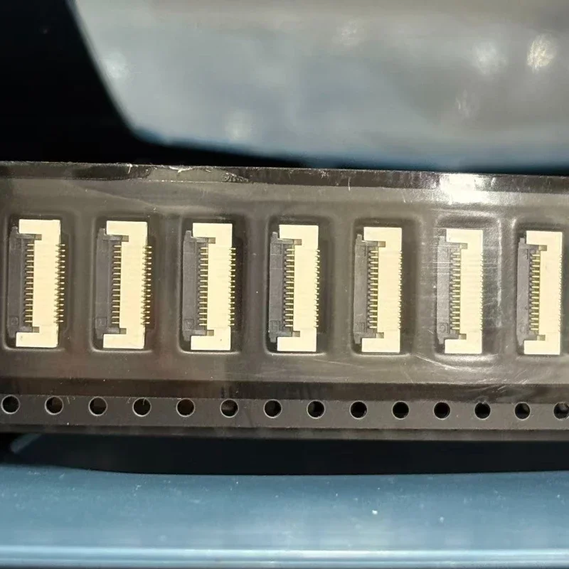 20pcs THD0515-15CL-GF FFC/FPC Connector, 15-Pin, 0.5mm Pitch, Flip-Lock, Bottom Contact, SMT, Right Angle