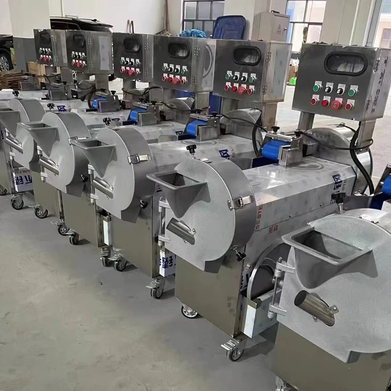 Commercial Cut Vegetables Machine Electric Automatic Multifunction Canteen Cut Chives Potato Chopped Green Onion Large Equipment