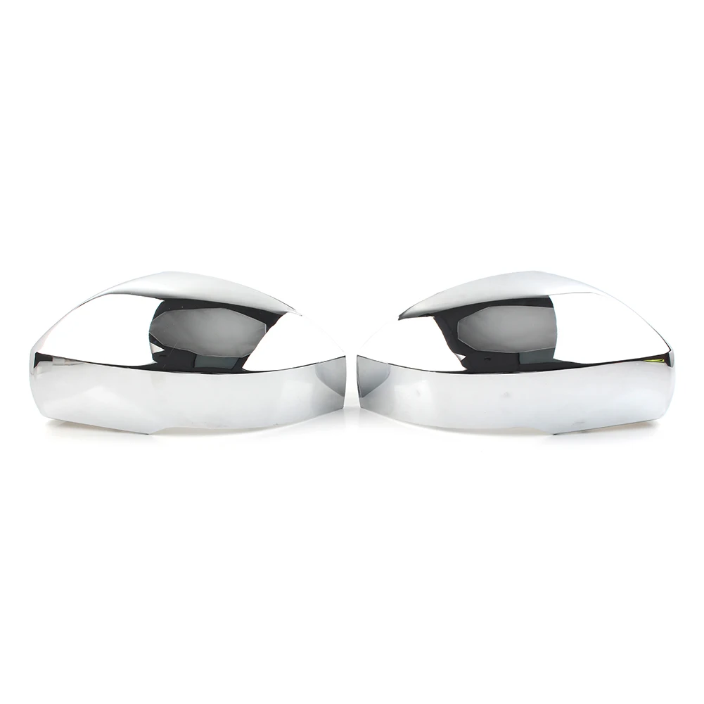 2Pcs Chrome Car Sdie Mirror Cover Cap Left+Right For Land Rover Discovery LR4 LR5 Range Rover L405 Sport Vogue