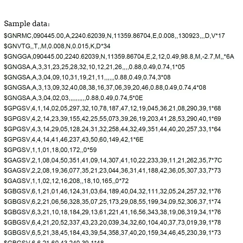 Módulo M10 GNSS multisistema GPS BeiDou Galileo QZSS posicionamiento con convertidor USB a TTL para navegación de ordenador portátil de barco de coche
