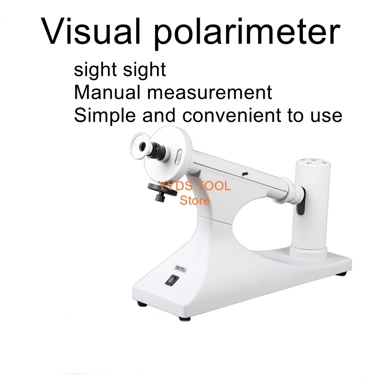 WXG-4 laboratory visual disc polarimeter analysis and determination of sugar concentration meter specific rotation detection