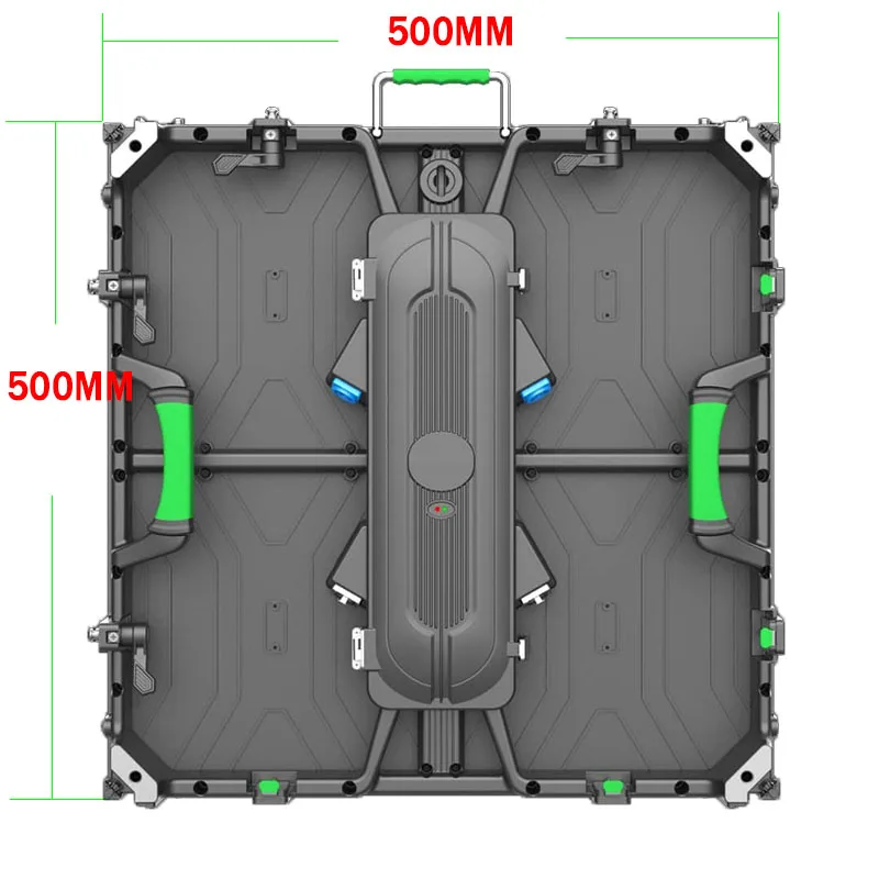P4.81 P4 Stage Screens 50X50cm 500X500mm Rental Display Mobile LED Screen Outdoor Wall Video Display Screens LEDdisplay Pantalla