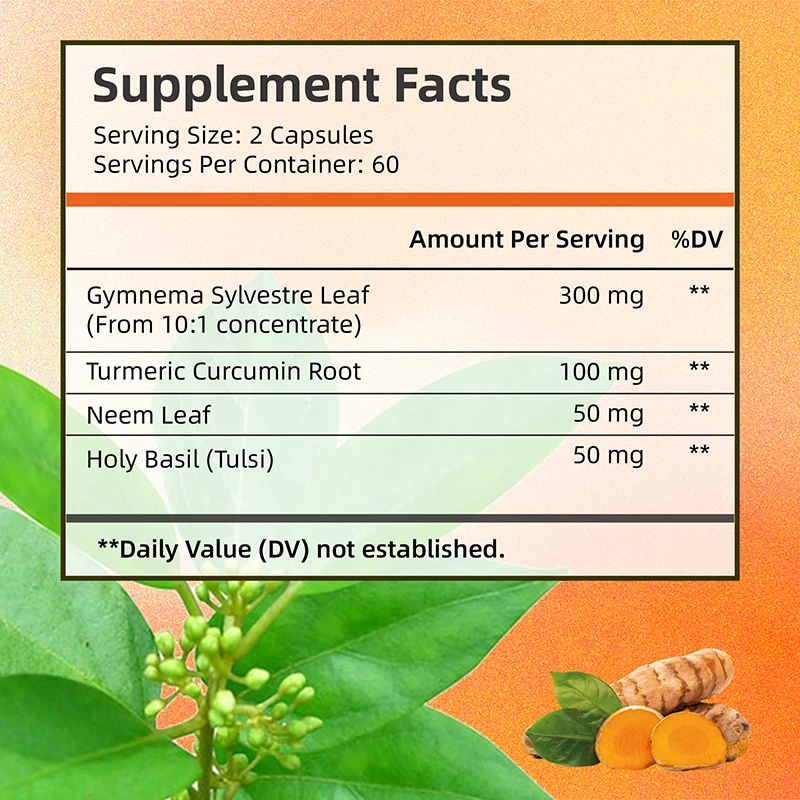 Gymnema Sylvestre - Supports Energy Production, Body Regulation and The Immune System