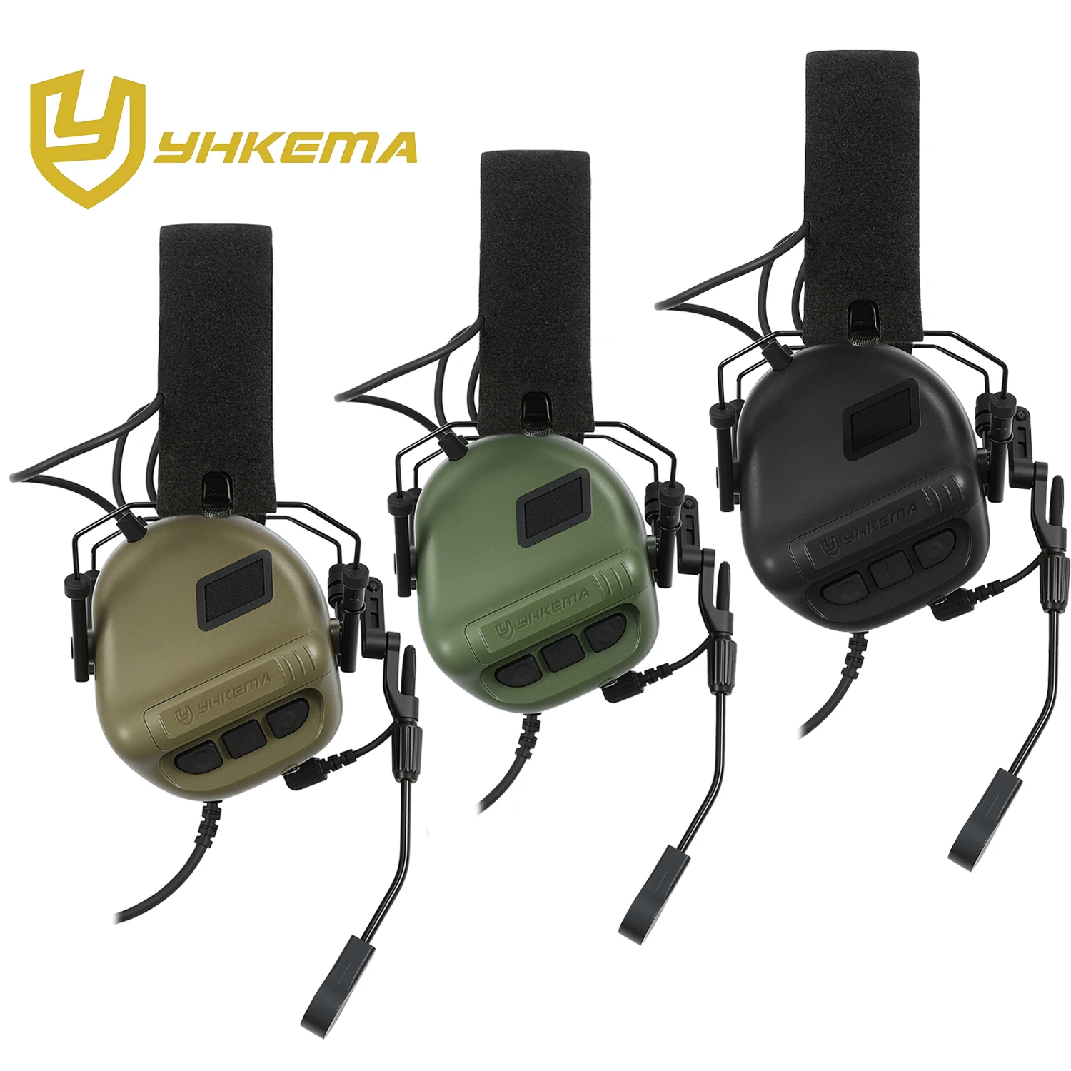 yhkema-2026-version-tactical-headset-hunting-shooting-earmuffs-with-microphone-sound-amplification-nato-tp120-jacket