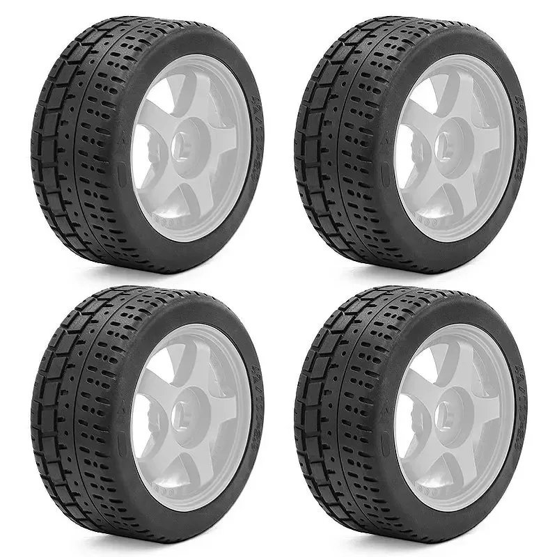 1/7 Scale RC Tires 100mm 17mm Hex - High Speed Racing Tires for ARRMA Infraction Limitless Felony, MJX7303, Feilun Mustang GT,