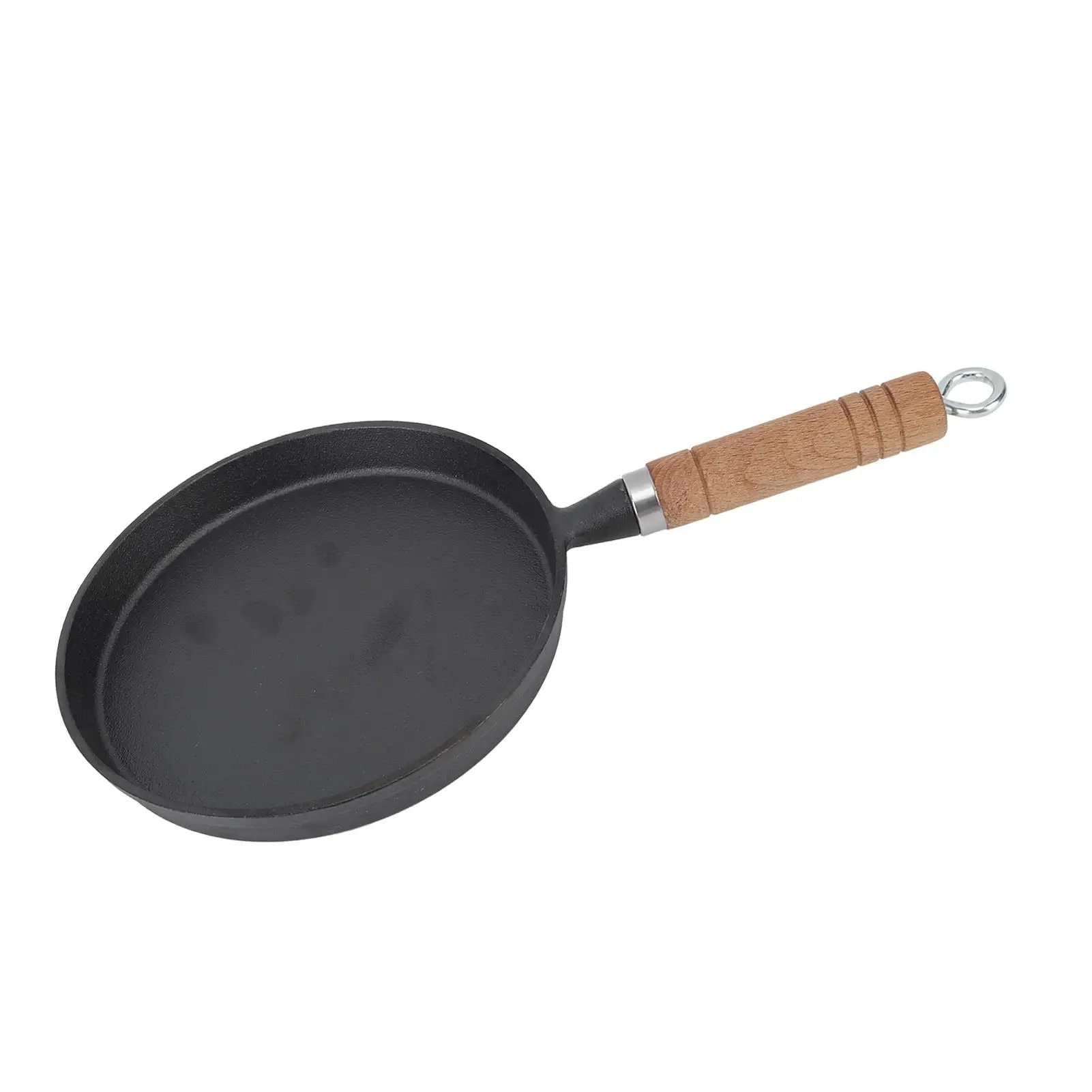 20cm Cast Iron Frying Pan - Easy Clean Anti-Fouling Skillet for Delicious Breakfast | Ideal for Home & for restaurant