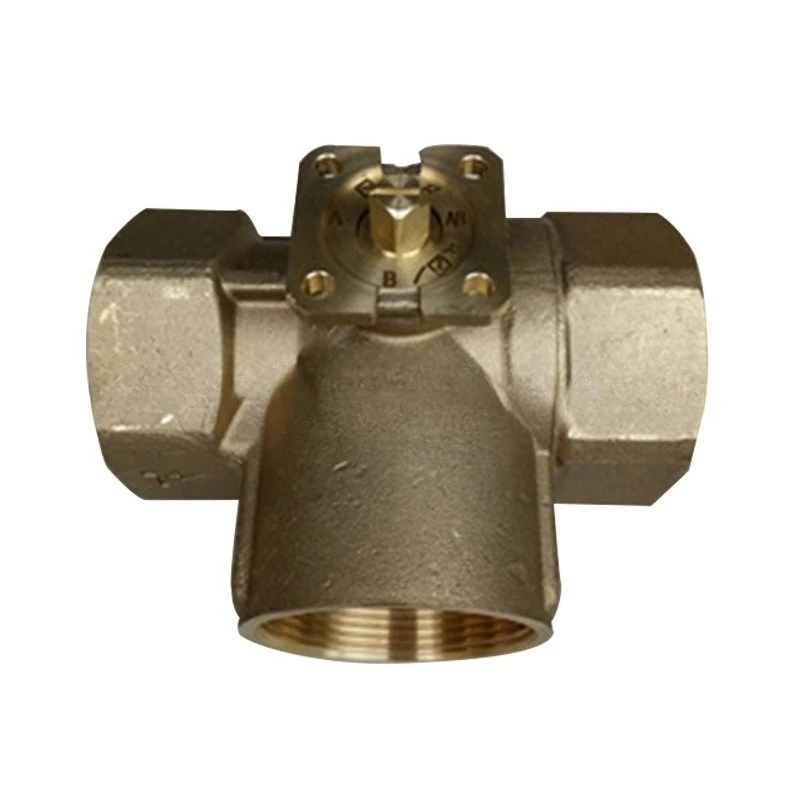 VBI61.40-25 threaded all-copper electric three-way regulating ball valve VBI61.50-40 ball valve