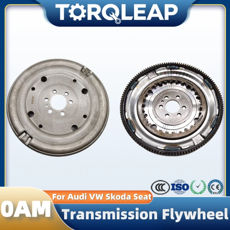 For Audi A1 A3 Q3 VW Golf Passat 7-Speed 0AM DQ200 Transmissiom DSG Dual Clutch Flywheel 6/8 Holes 129/132 Teeth