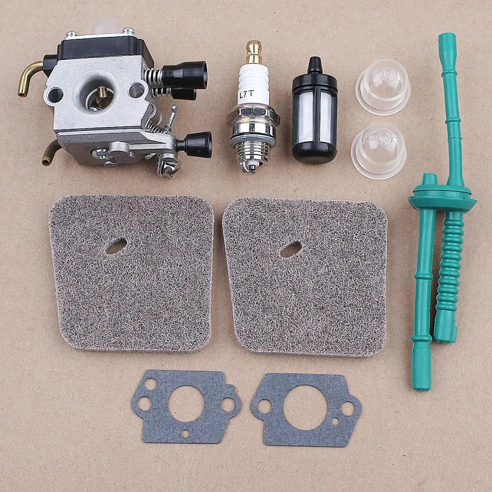 Carburetor Air Fuel Filter For Stihl FC55 FC75 FC85 FS310 FS38 FS45 FS46 ZAMA C1Q-S66 C1Q-S71 C1Q-S97 Trimmer Brush Cutter