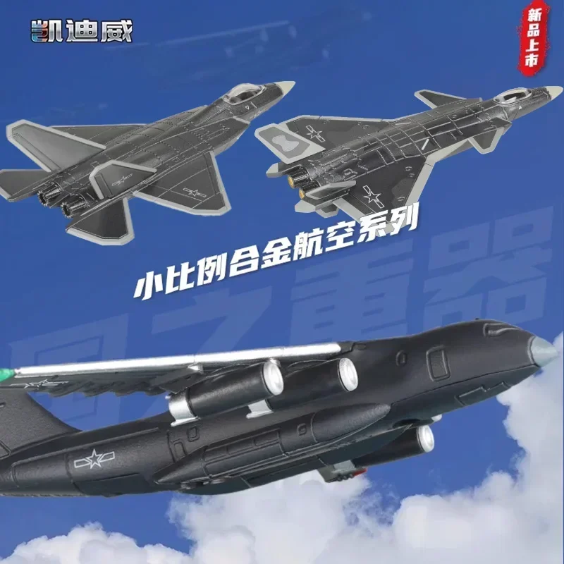 FC31 Fighter J-20 Fighter Y20 Transport Alloy Aircraft Model Kids Toys Boys Car Friends Gifts Collect Ornaments