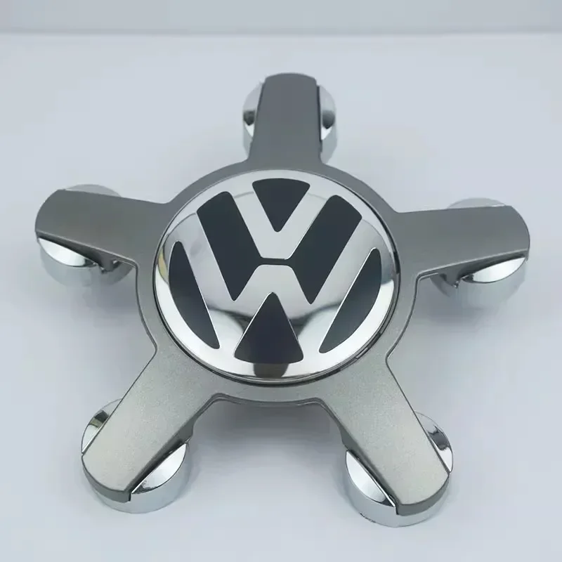 4Pcs 135mm Car Hub Center Wheel Caps Emblem Badge 4F0601165N 8R0601165 Five claws logo For Volkswagen VW Auto Accessories