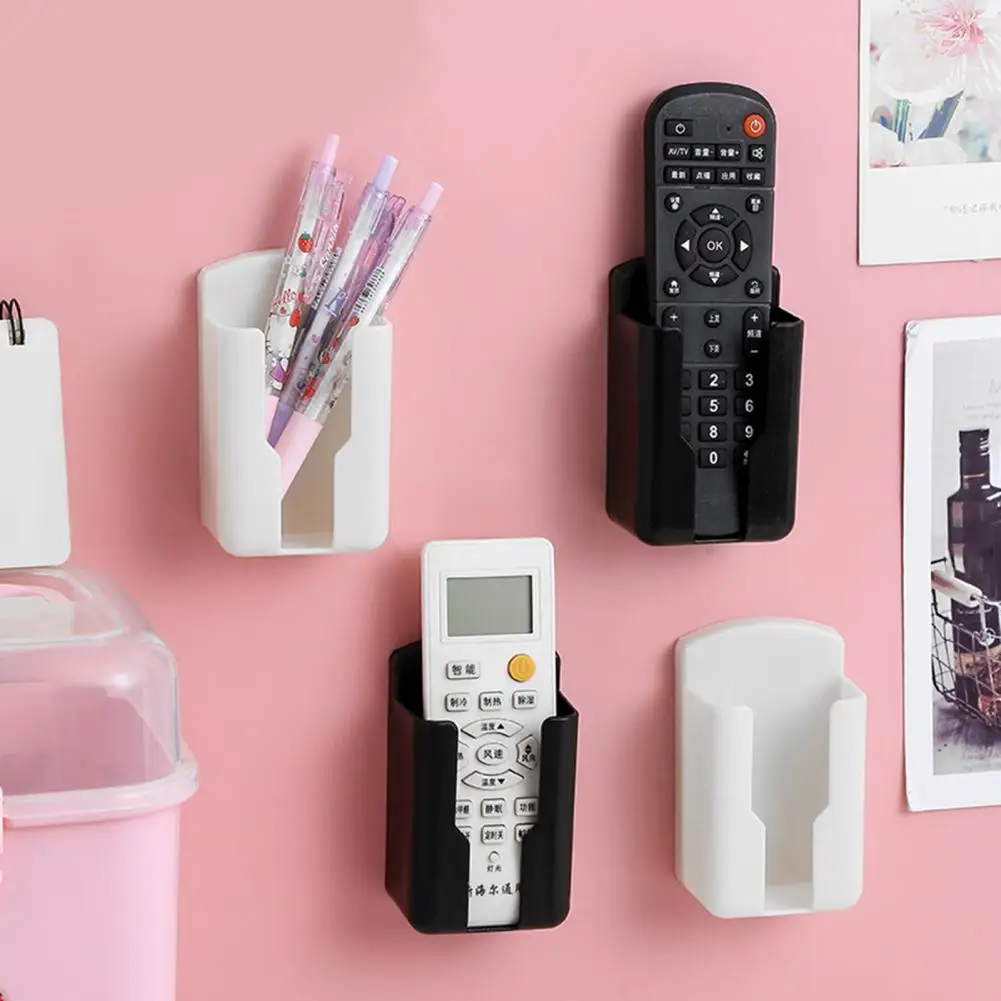 3Pcs Wall-mounted Remote Control Holder Remote Control Organizer Wall-mounted Air Conditioning Remote Control Storage Box Holder