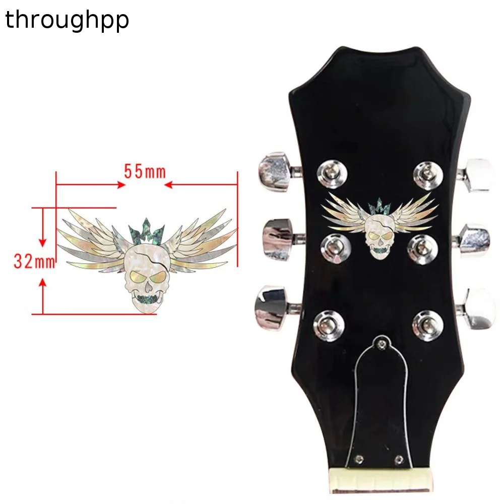 

Novelty Guitar Head Sticker PVC Personalise Guitar Panel Sticker Inlay Sticker DIY Guitar Headstock Decal Electric Guitar