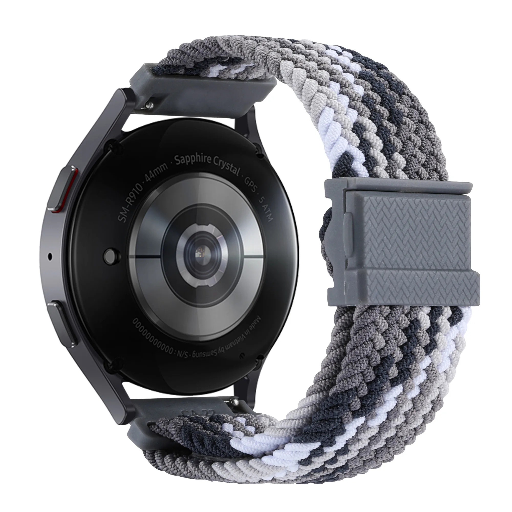 Correa de nailon para reloj inteligente Garmin VENU 2 Plus/745 Forerunner 255, pulsera con hebilla magnética Vivoactive 3 4, 20 y 22mm