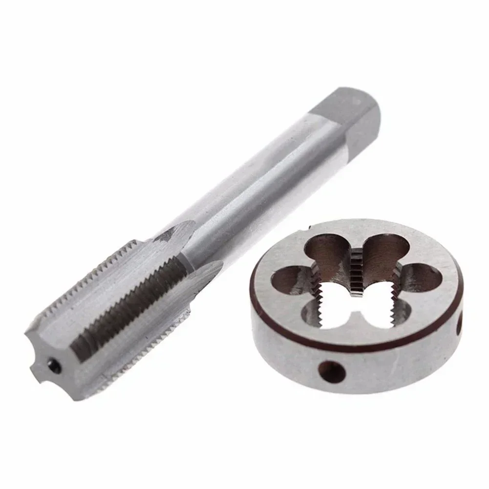 Tools Hand Tap Round Die Tap Replacement Parts 1 Set 14mm X 1.25 LH Die Fine Thread Left Hand Tap X 1.25 Brand New