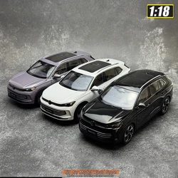 OEM Car Model TIGUAN L Pro 2024 1:18 Metal car model SUV static decoration holiday gift collection