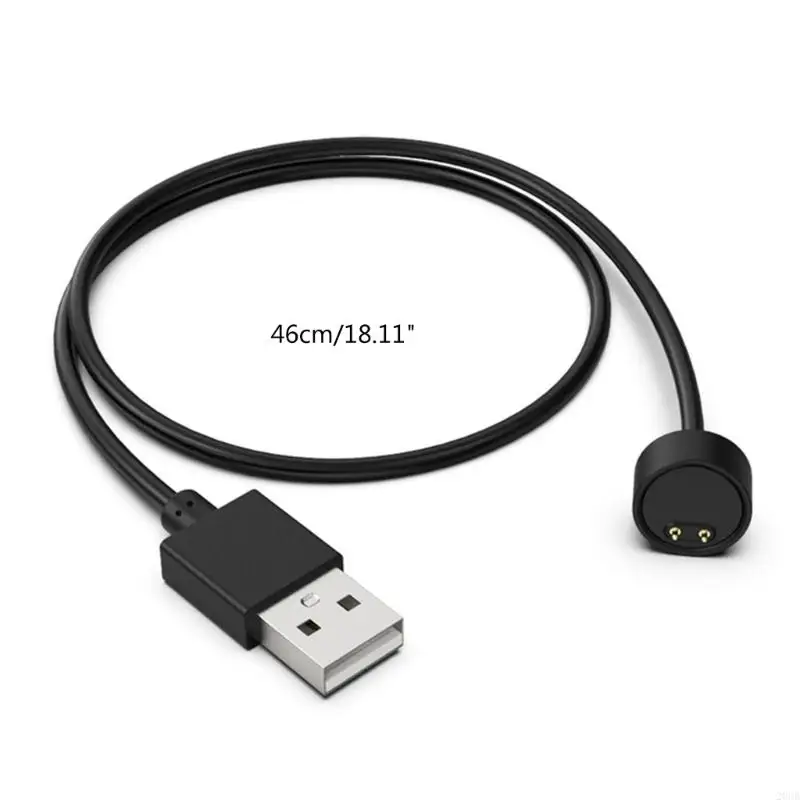 20CB Cáp Sạc USB Cho Miband 5 6 7 Dây Đeo Tay Vòng Tay M6 Vòng Tay USB Adapter Sạc dây 55Cm