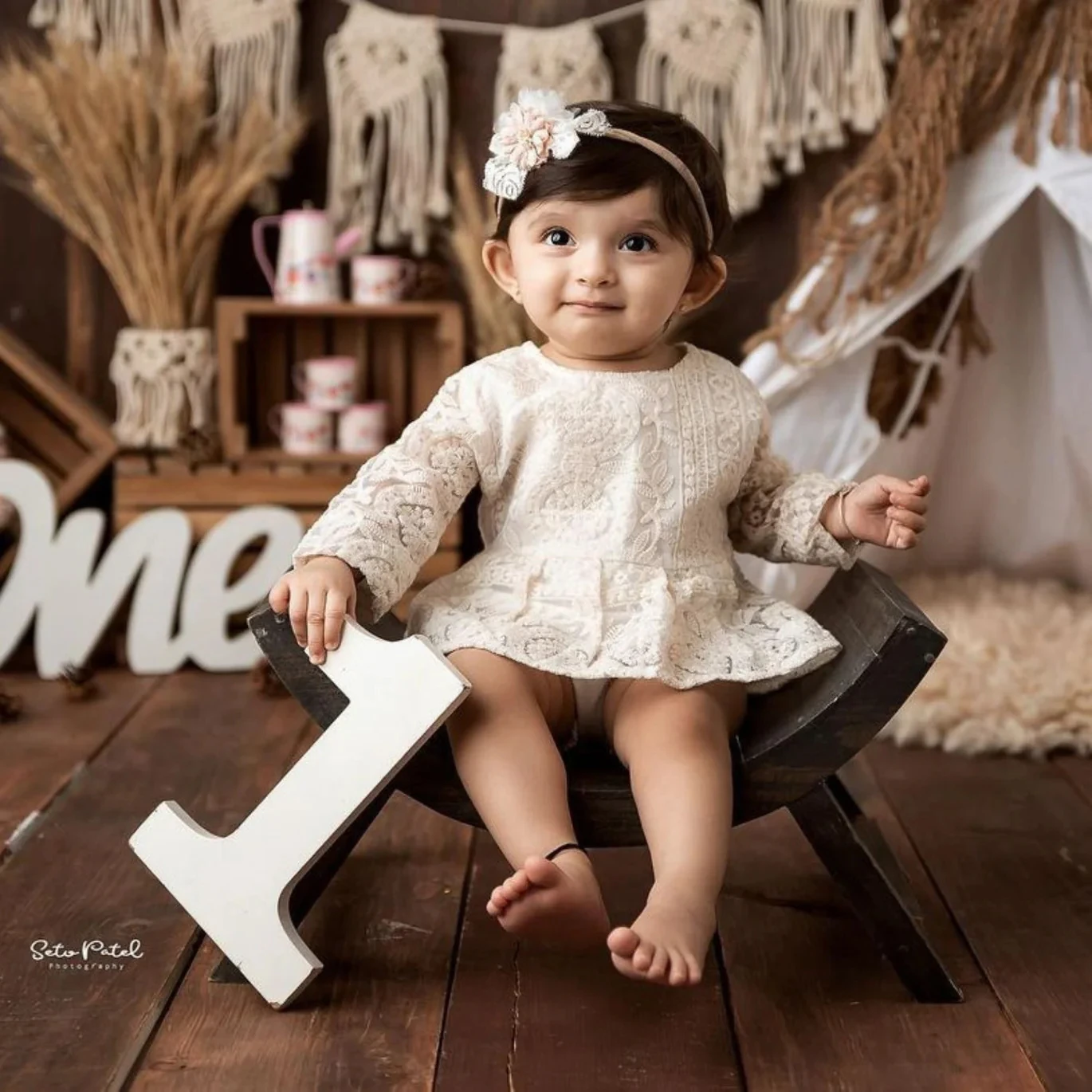 Newborn Photoshoot Props Baby Milestone Photo Decor 0-12 Months Natural Anniversary Digits Shower Birthday Backdrop Decorations