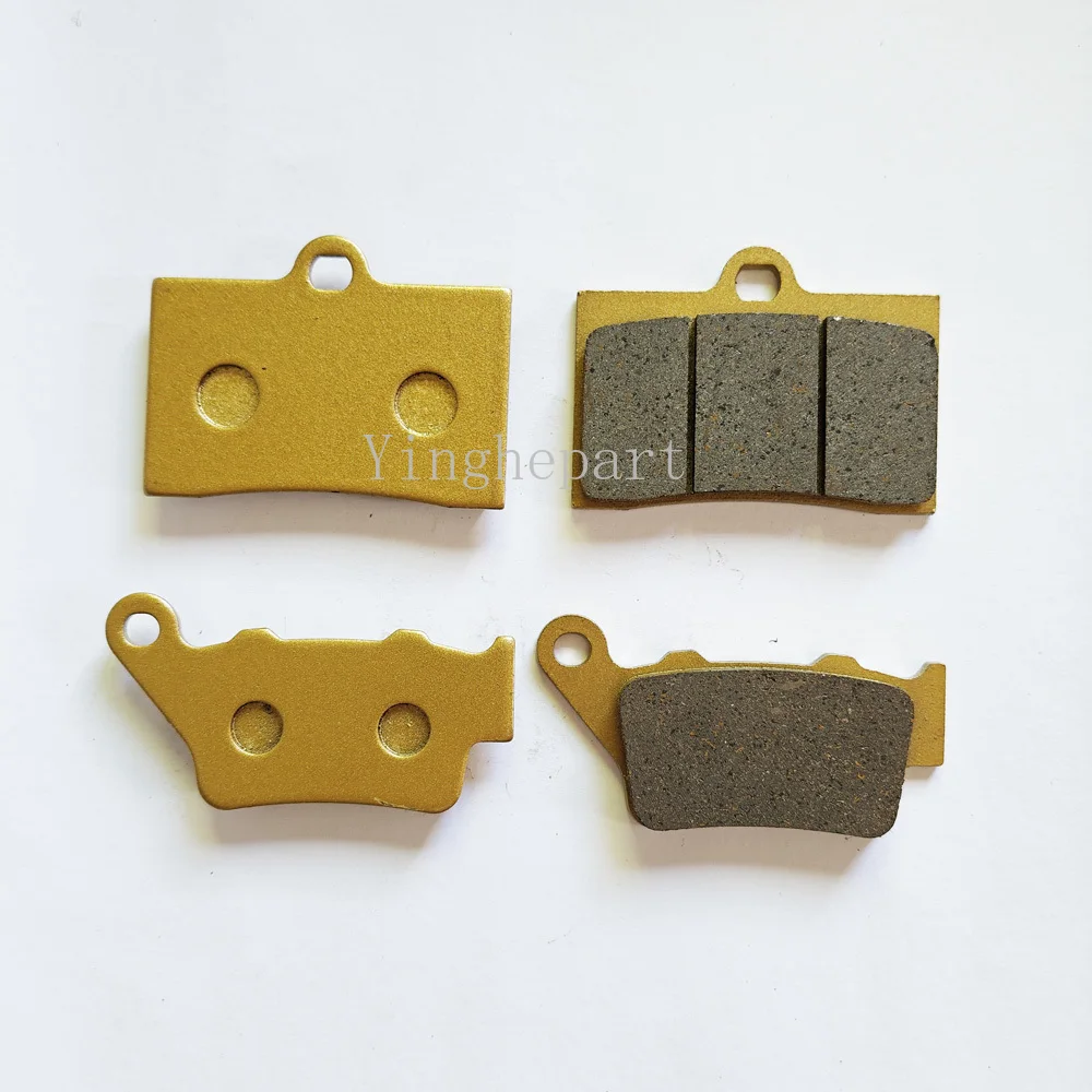 Motorcycle Front Rear Brake Pads For Gaokin GK500-A 2021 Storr500 Base Model GK500-C