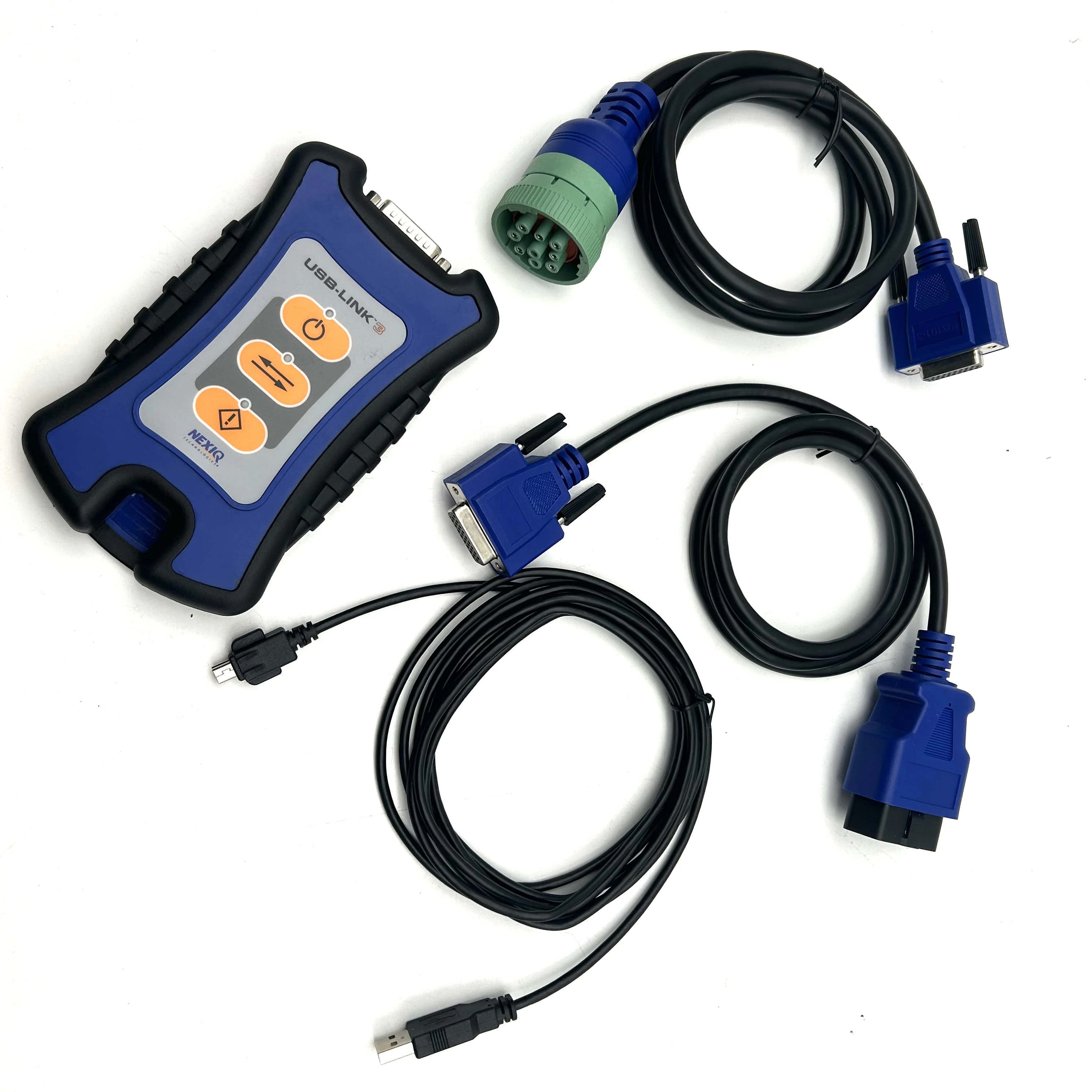 scanner For Nexiq3 121054 Usb Link3 Diagnostic Tool Data Link Adapter for Universal Truck Excavator Detroit Diesel