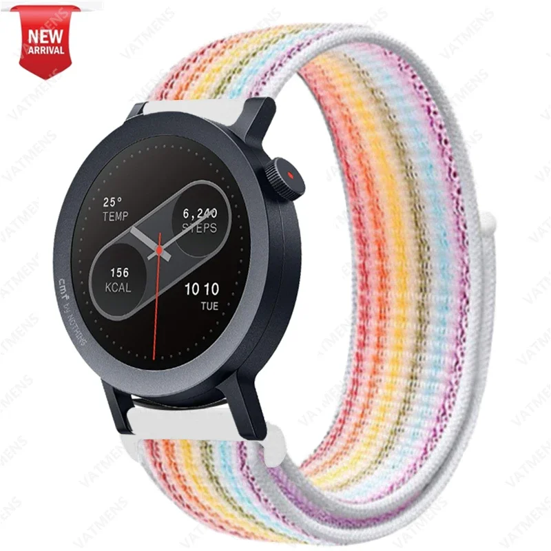 Watch Pro 2-Armband für CMF Watch Pro 2 Ersatz-Smartwatch-Armband, Nylon-Sport-Loop-Armband, Correa-Band – Detail 28