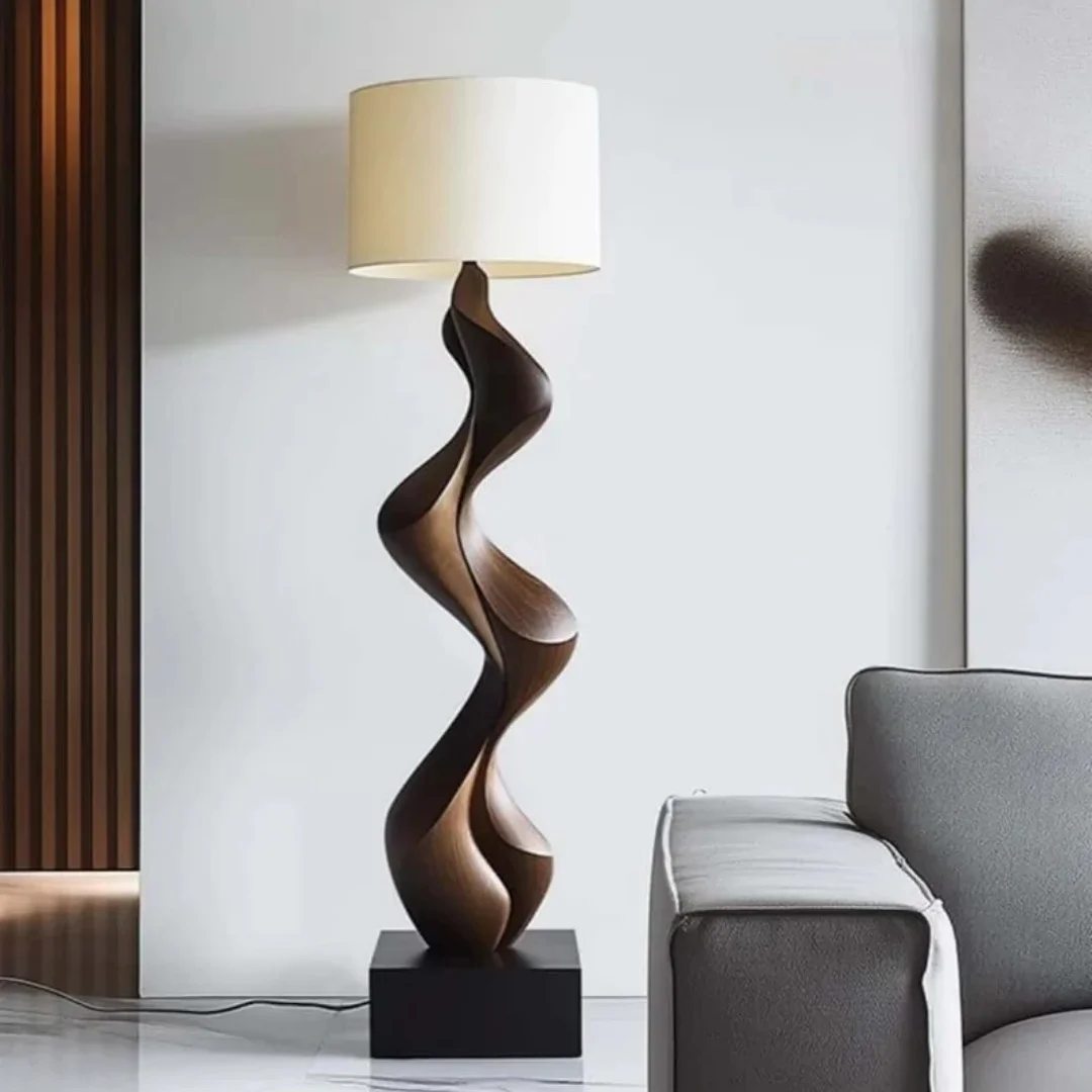 3D Hyperbolic Surface Carved Wooden Handicrafts Suitable For Use In Living Rooms Hotel Decorations And As Gifts