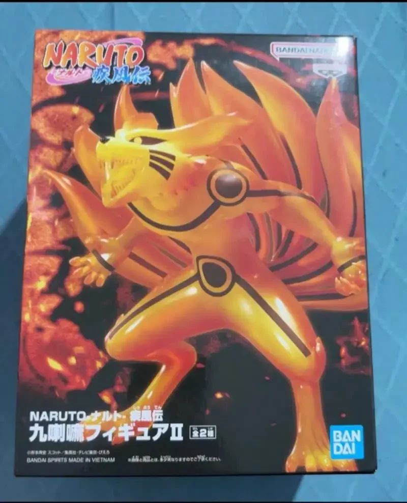 الأصلي بانداي ناروتو أصيلة بقعة السلع كوراما شيبودن كيوبي II أنيمي عمل أرقام جمع زخرفة نموذج اللعب 15 سنتيمتر