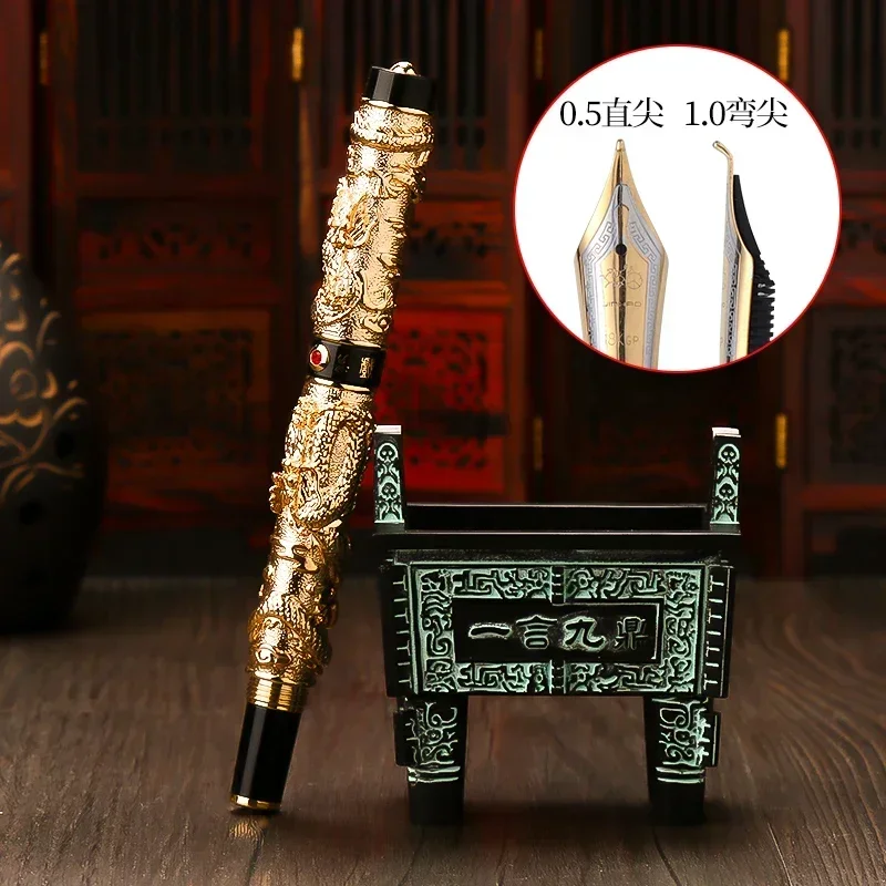 [Boy Meets Girl] Jinhao Pen Men's High-End Adult Business Calligraphy Practice Hard-Tipped Pen Art Elbow Hard-Tipped Pen