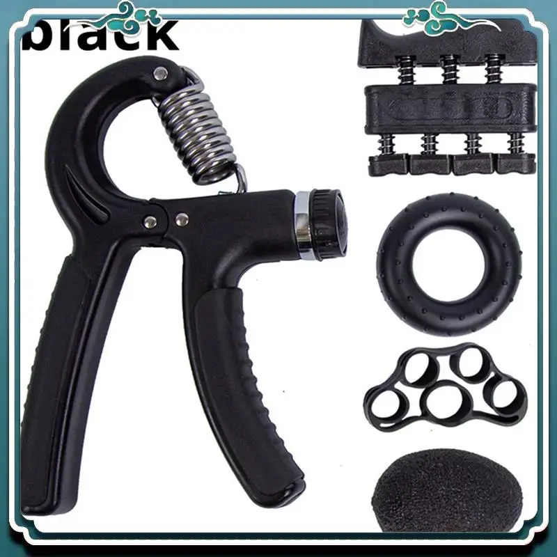 Reliable Adjustable Gripper Set Five-Finger Puller Wrist Trainer Fitness Five-Piece Set