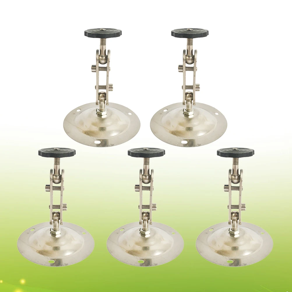 

5 PCS Camera Bracket Rotatable Brackets Monitor Infrared Wall Mounted Stands Versatile
