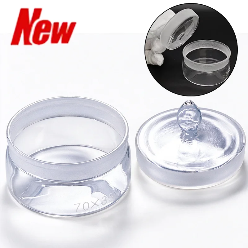 Watch Repair Oil Storage Tank Accessories Clean Glass Cup Transparent Bottle Alcohol Cup Watchmakers Tool Component Accessories
