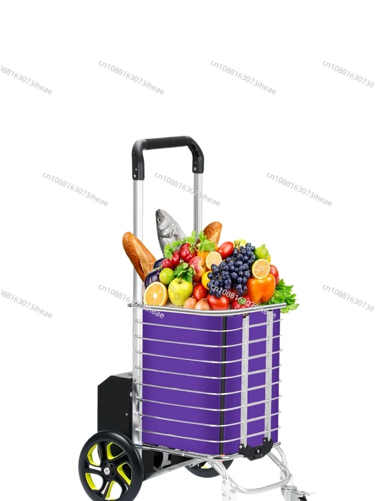 electric stair climbing machine portable grocery shopping cart for the elderly.