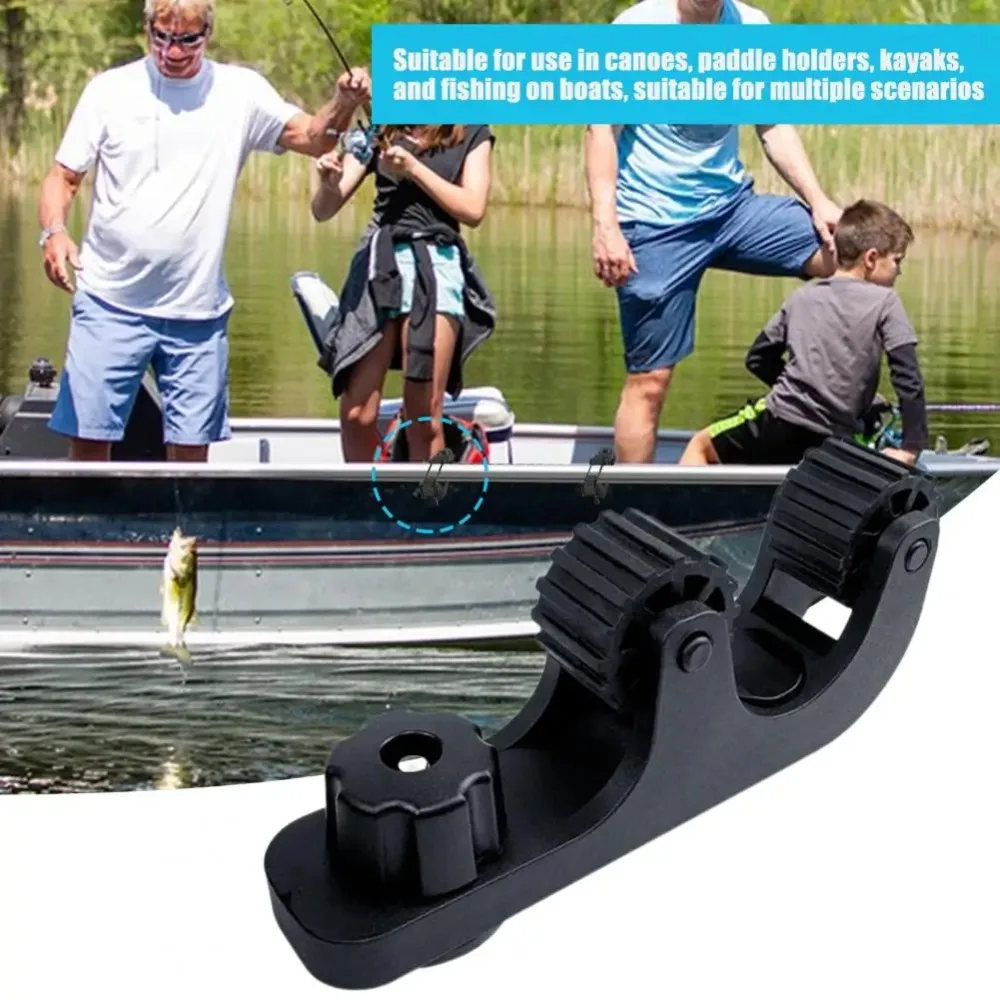Soporte universal para palas de kayak con clips de plástico duraderos - imagen 3